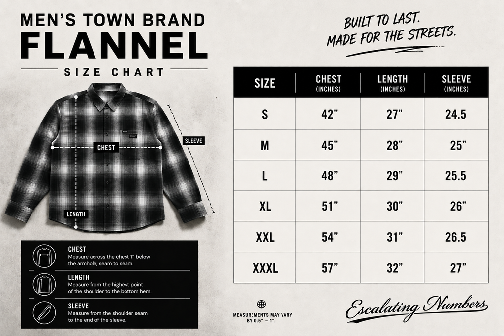Men's Town Long Sleeve Flannel