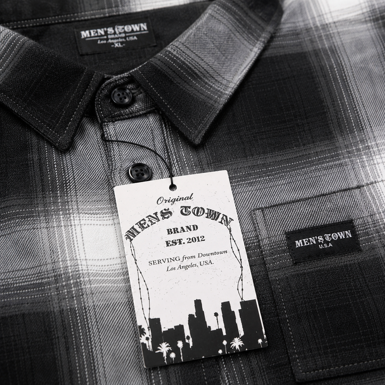 Men's Town Long Sleeve Flannel