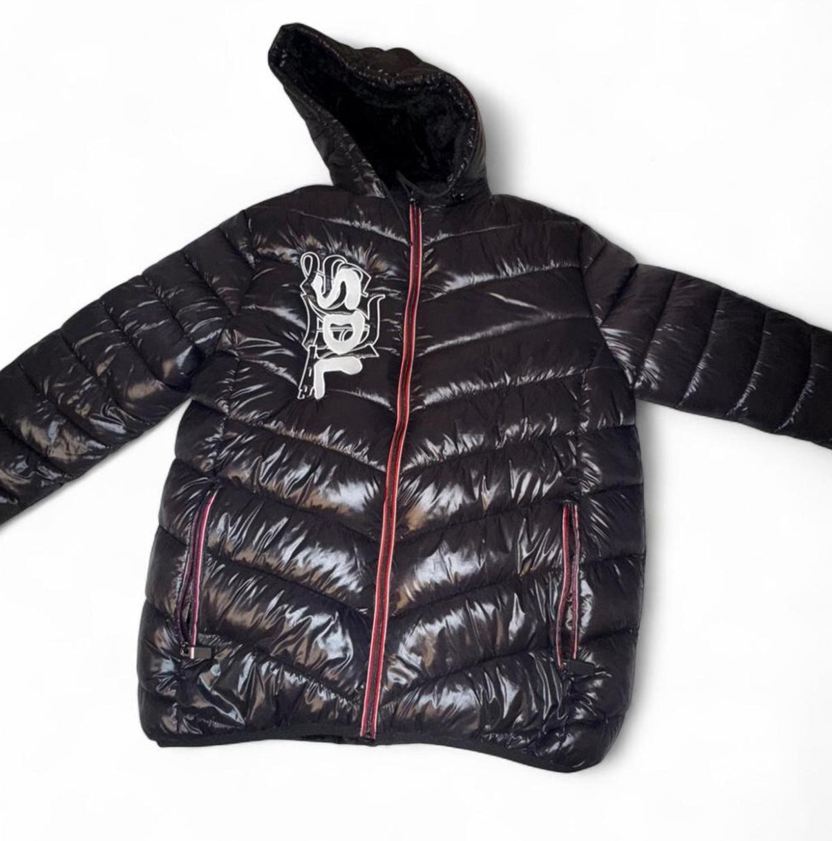 SDL Black Puffer Jacket