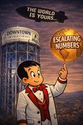 Escalating Numbers Gift Card