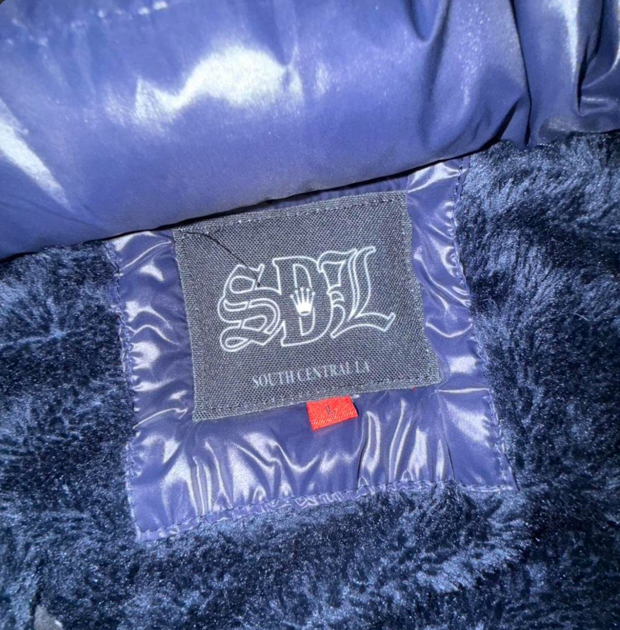 SDL Navy Blue Puffer Jacket